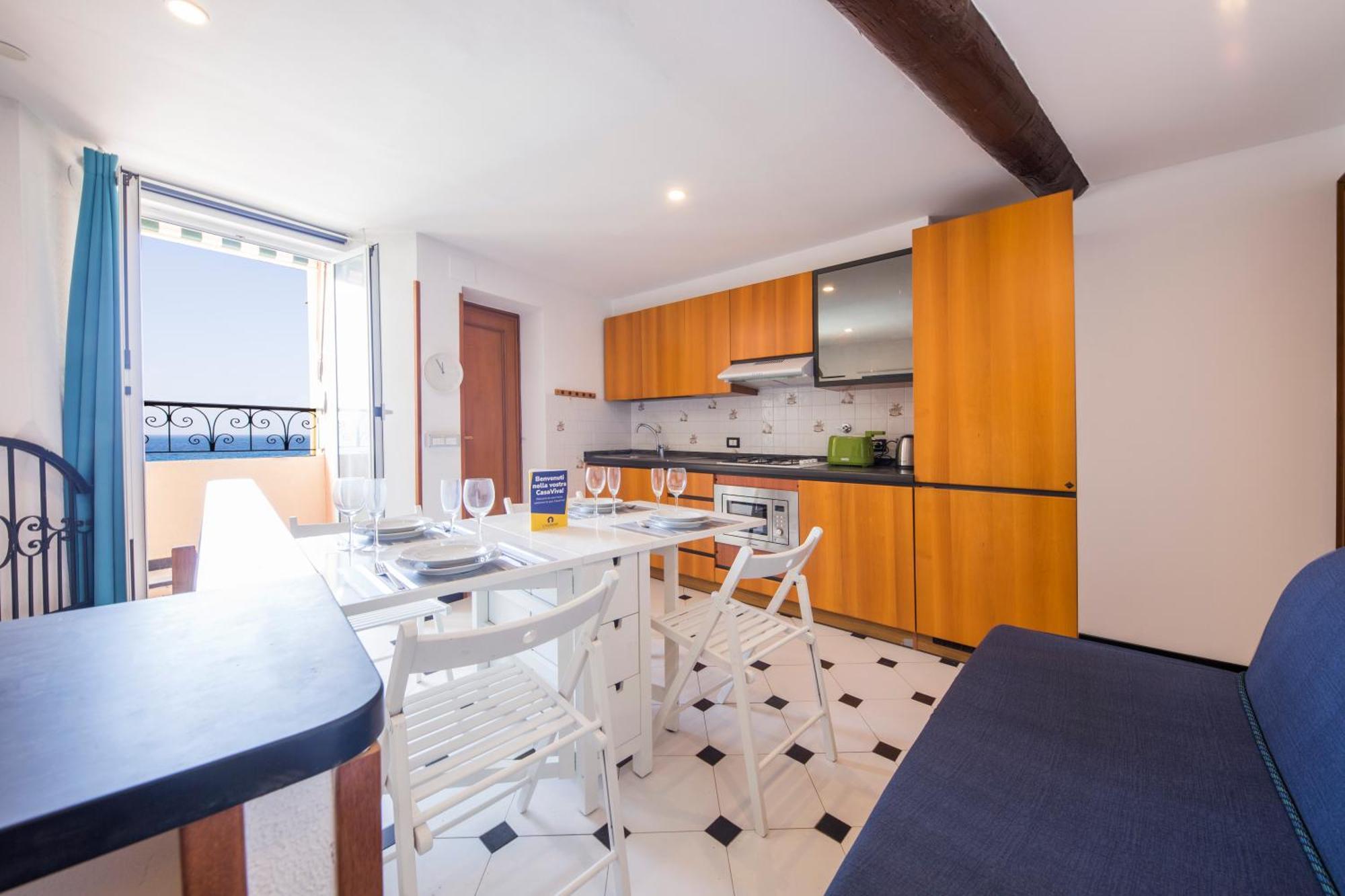 Casaviva Family Beachfront House In Camogli Exteriér fotografie