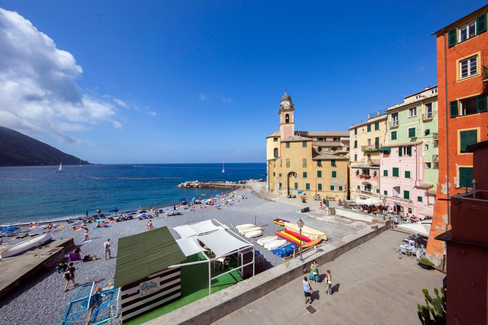 Casaviva Family Beachfront House In Camogli Exteriér fotografie